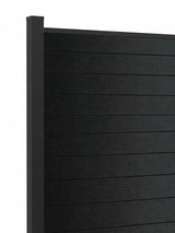 modern aluminum full privacy fence panel 6x6 solid outdoor fence system