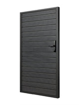Heavy duty aluminum fence gate 3x6 modern design for residential fencing